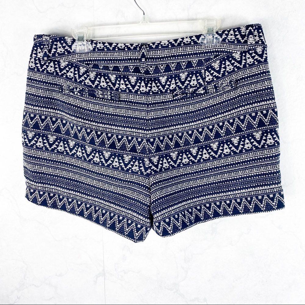 [Loft] Navy Printed Shorts - Picture 2 of 2